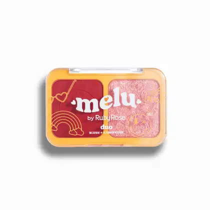 Imagem do produto Ruby Rose Melu Garden - Duo Blush + Iluminador 6g