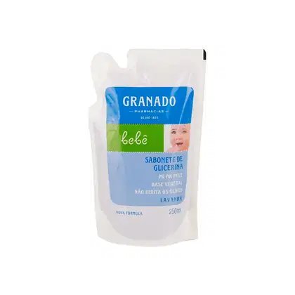 Imagem do produto Refil Sabonete Líquido Bebê Lavanda Granado 250ml
