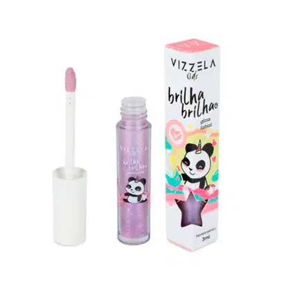 Imagem do produto Gloss Infantil Brilha Brilha Vizzela - Aurora