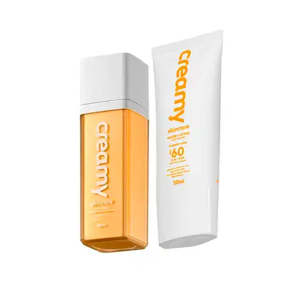 Imagem do produto Vitamina C Gold e Protetor Solar FPS 60 Creamy
