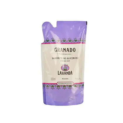 Imagem do produto Refil Sabonete Líquido de Glicerina Lavanda Granado 300ml