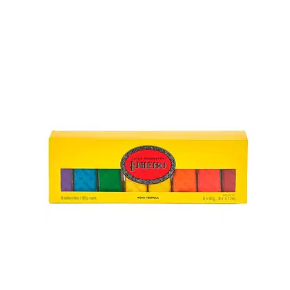 Imagem do produto Kit Sabonete em Barra de Glicerina Phebo Amarelo 8un 90g