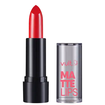 Imagem do produto Vult Matte Lips Vermelho Real - Batom Matte 3,8g