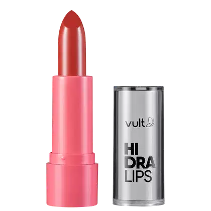 Imagem do produto Vult Hidra Lips Terracota Âmbar - Batom Cremoso 3,6g