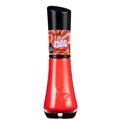 Imagem do produto Vult 5Free Coleção Paz & Amor Rock in Red - Esmalte Cremoso 8ml