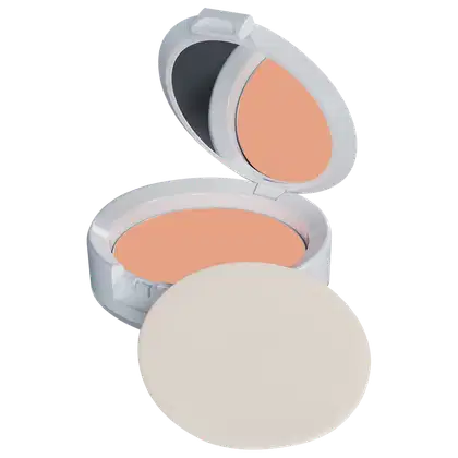 A imagem mostra o Pó Compacto Facial da marca Vult.