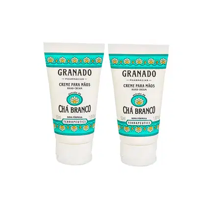 Imagem do produto Dois Cremes para as Mãos Chá Branco Granado 50ml