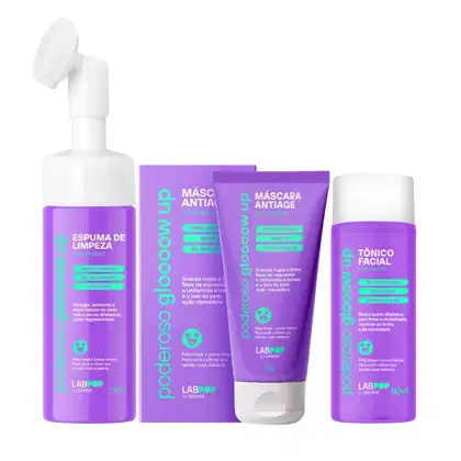 Imagem do produto KIT FACIAL PODEROSO GLOW UP LABPOP - LABOTRAT