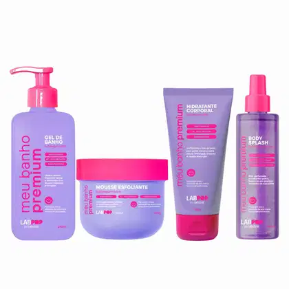Imagem do produto KIT MEU BANHO PREMIUM BUBBLEGUM WITCH LABPOP - LABOTRAT