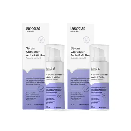 Imagem do produto KIT COM 2 SERUNS CLAREADOR DE PELOS AXILA E VIRILHA - LABOTRAT