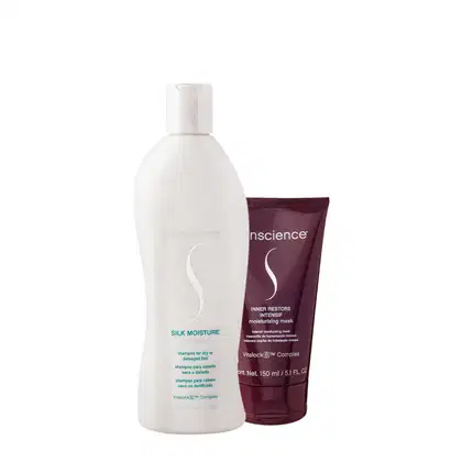 Imagem do produto Kit Senscience Silk Moisture Intensif Shampoo Máscara (2 produtos)
