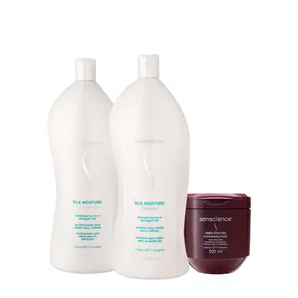 Imagem do produto Kit Senscience Silk Moisture Inner Salon Total (3 produtos)