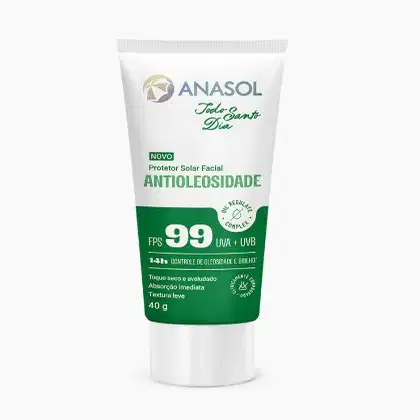 Imagem do produto Protetor Solar Facial Todo Santo Dia Antioleosidade FPS 99 - Anasol 40g