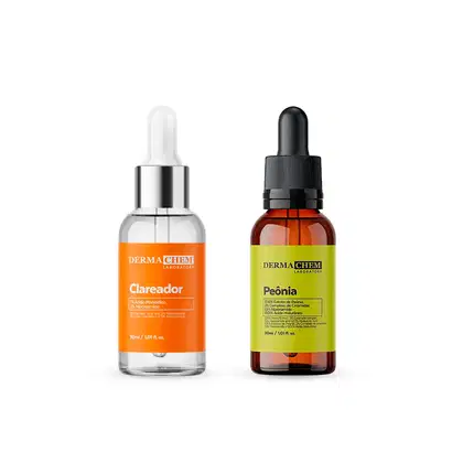 Imagem do produto Kit Pele de Princesa Sérum Peônia e Clareador Dermachem
