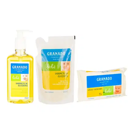 Imagem do produto Kit Higiene do Bebê Tradicional Granado