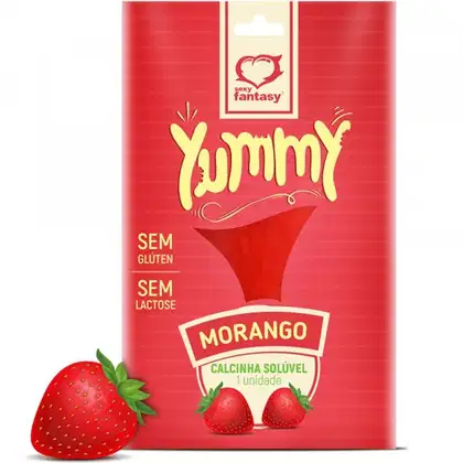 Imagem do produto Calcinha Comestível Yummy Morango