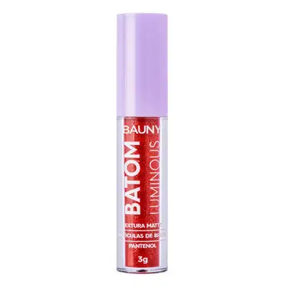 Imagem do produto Bauny Batom Líquido Luminous 3g Cor: Cherry Luminous