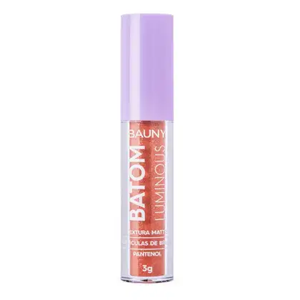 Imagem do produto Bauny Batom Líquido Luminous 3g Cor: Honey Luminous