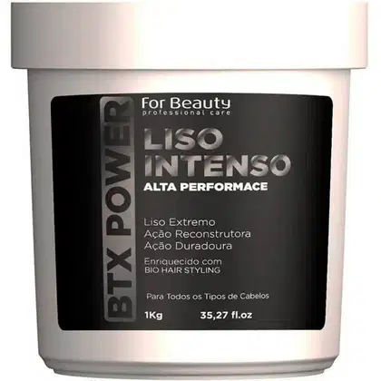 Imagem do produto For Beauty BTX Power Liso Intenso - Btox Extremo Liso Ação Reconstrutora 1kg
