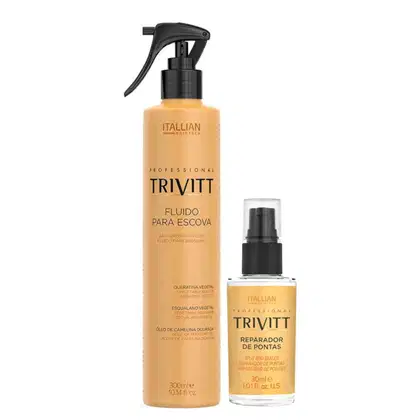 Imagem do produto Fluído Escova Trivitt + Reparador de Pontas 30ml – Alinhamento e Maciez Capilar