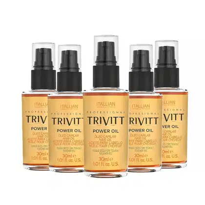 Imagem do produto Kit Trivitt 5 Power Oil 30ml – Nutrição, Maciez e Toque de Seda Profissional