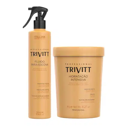 Kit Itallian Hairtech Professional Trivitt Duo Treatment, 2 produtos.
