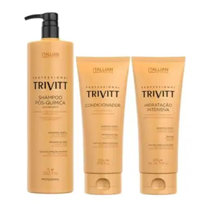Imagem do produto Kit Trivitt Profissional Pós-química Uso Diário (3 Produtos)