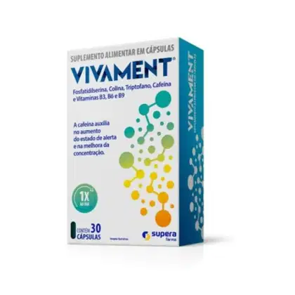 Imagem do produto Suplemento Alimentar Vivament Supera Farma - 30cps