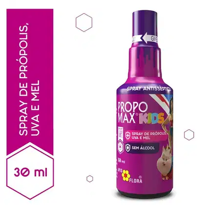 Imagem do produto Extrato de Própolis Propomax Kids Uva Spray 30ml
