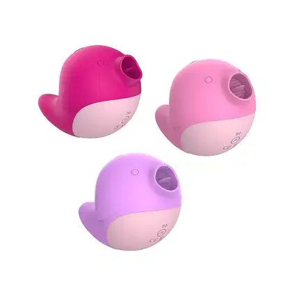 Imagem do produto Vibrador com Língua Estimuladora de Clitóris - Lilás | SI