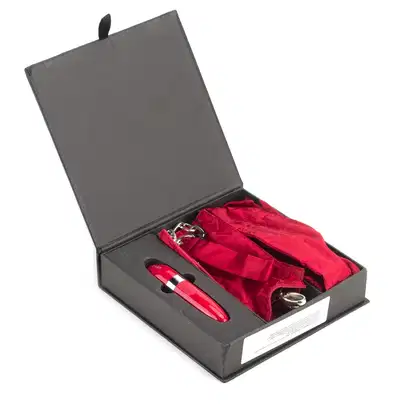 Imagem do produto Kit Lelo Adore Me Sensual Venda em Seda, Algema e Vibrador