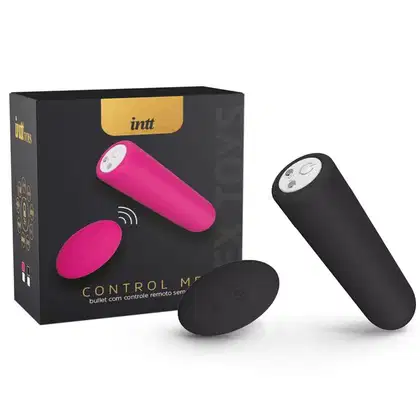 Imagem do produto Bullet com Controle e 9 Vibração - Preto | Intt Control Me