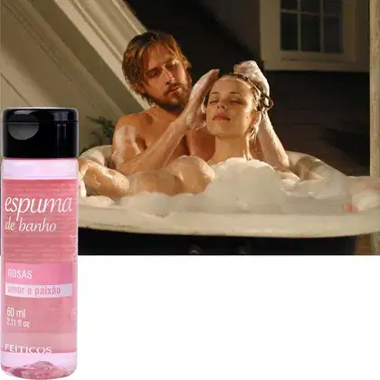 Imagem do produto Espuma De Banho Fragrância de Rosas Amor E Paixão 60ml