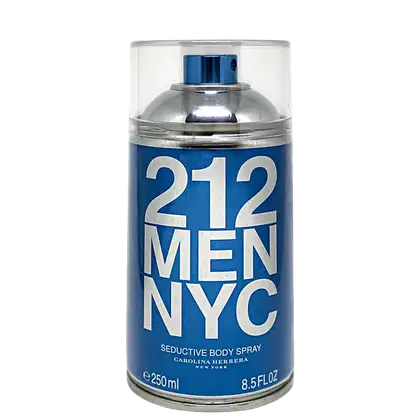 Imagem do produto Carolina Herrera 212 NYC Seductive - Body Spray Masculino 250ml