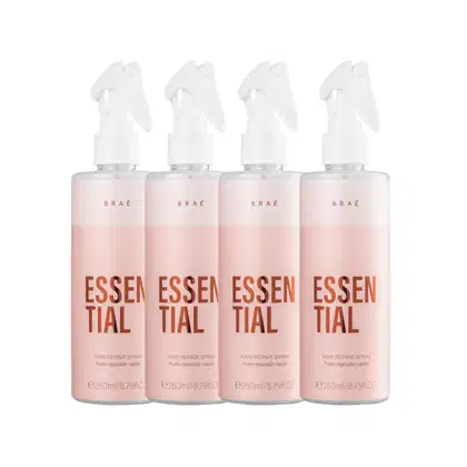 Kit Braé Essential Fluido Reparador Four, 4 unidades.