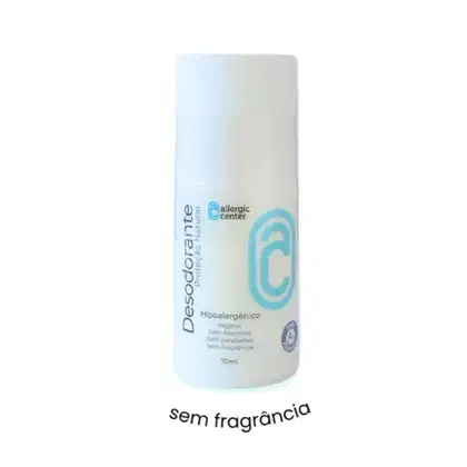 Imagem do produto Desodorante Roll-On Hipoalergênico Allergic Center Formulação:Sem Fragrância