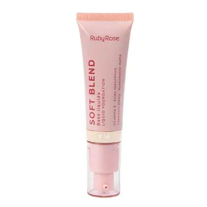 Imagem do produto Base Líquida Soft Blend - RUBY ROSE - F10