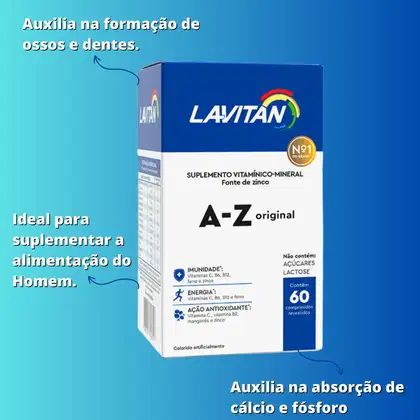 Imagem do produto Cimed Lavitan - Suplemento Alimentar (60 Cápsulas)