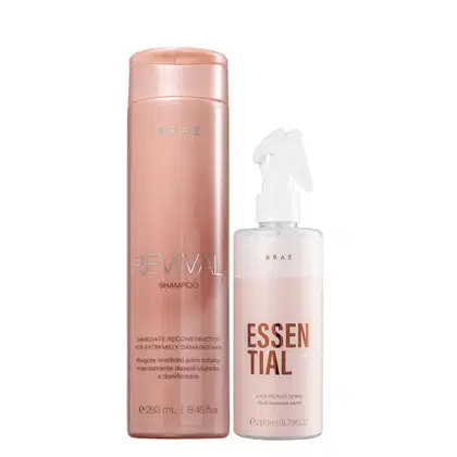 Kit Braé Essential & Revival Duo, 2 produtos.
