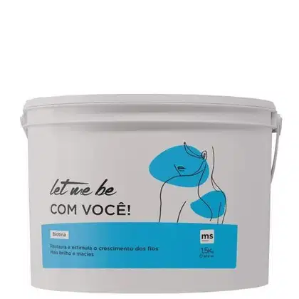 Imagem do produto LET ME BE MÁSCARA CAPILAR BIOTINA 1,5KG