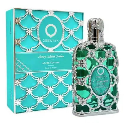 Imagem do produto Perfume Árabe Exclusive Azure Fantasy Extrait de Parfum Unissex Orientica - 80ml