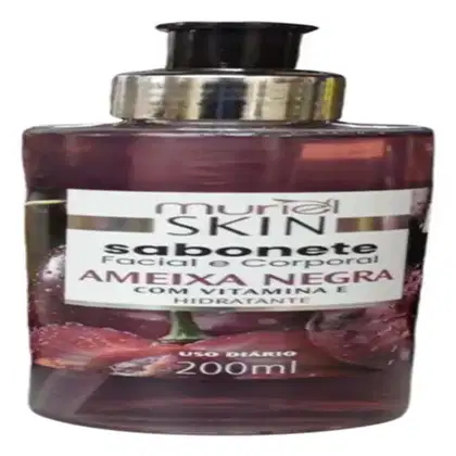 Imagem do produto Sabonete Facial e Corporal Muriel Ameixa Negra com Vitamina E 200ml