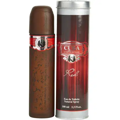 Imagem do produto Perfume Masculino Cuba Red Cuba Eau De Toilette Spray 100 Ml