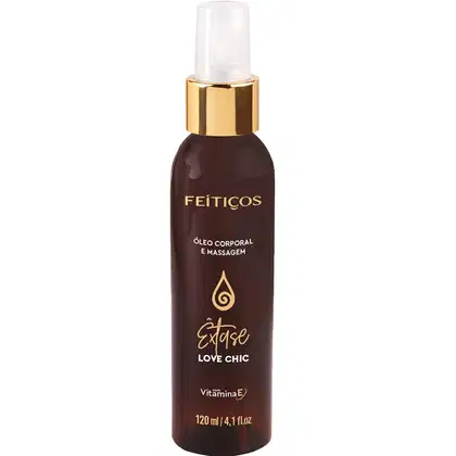 Imagem do produto Óleo Corporal Spray Love Chic Êxtase com Vitamina E 120ml