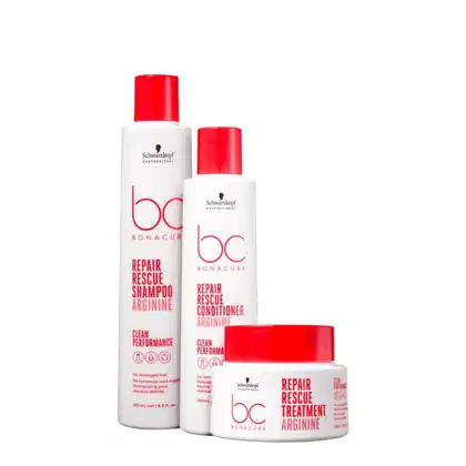 Imagem do produto Kit Schwarzkopf Professional BC Bonacure Repair Rescue Trio (3 Produtos)