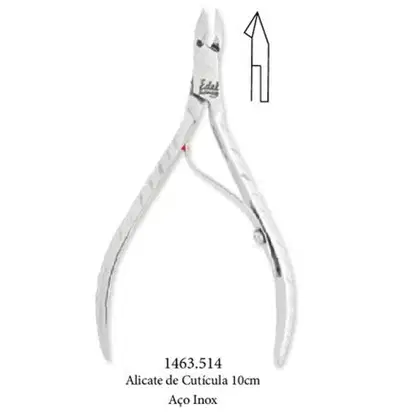Imagem do produto Alicate de Cuticula Edel Solingen Aco Inox 10cm