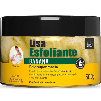 Imagem do produto Bio Soft Lisa Esfoliante Banana 300g