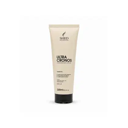 Imagem do produto Leave-in 220ml Ultra Cronos Brilho Radiante e Toque Sedoso sem Frizz | Shed Professional