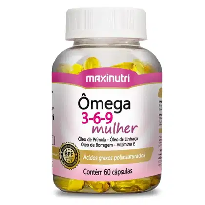 Imagem do produto Suplemento Alimentar Omêga 3 6 9 Mulher – Maxinutri