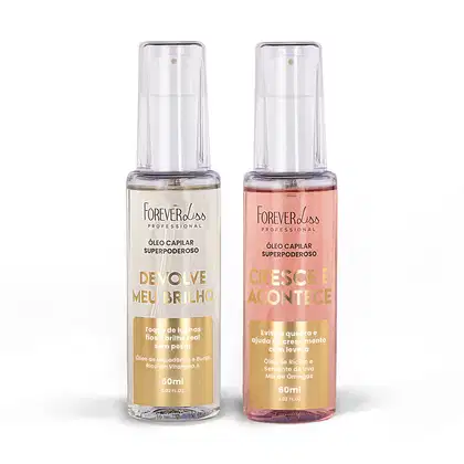 Imagem do produto Kit Óleos Superpoderosos Brilho e Crescimento Forever Liss